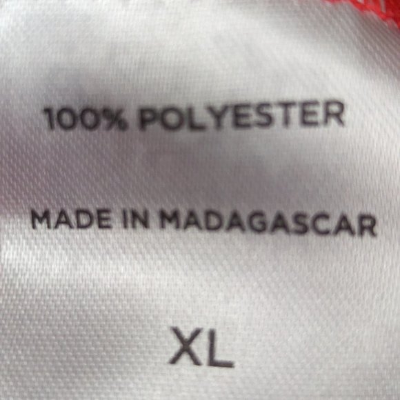 Men's XL Sport-Tek Plain Red 100 Polyester Short-Sleeved Competitor T-Shirt - Picture 5 of 7